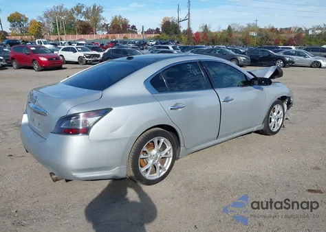 2012 Nissan Maxima 3.5 Sv из США, поврежденный, VIN 1N4AA5AP4CC866884